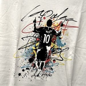 Never worn Messi tee (M)